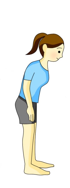 脊柱起立筋が弱い姿勢