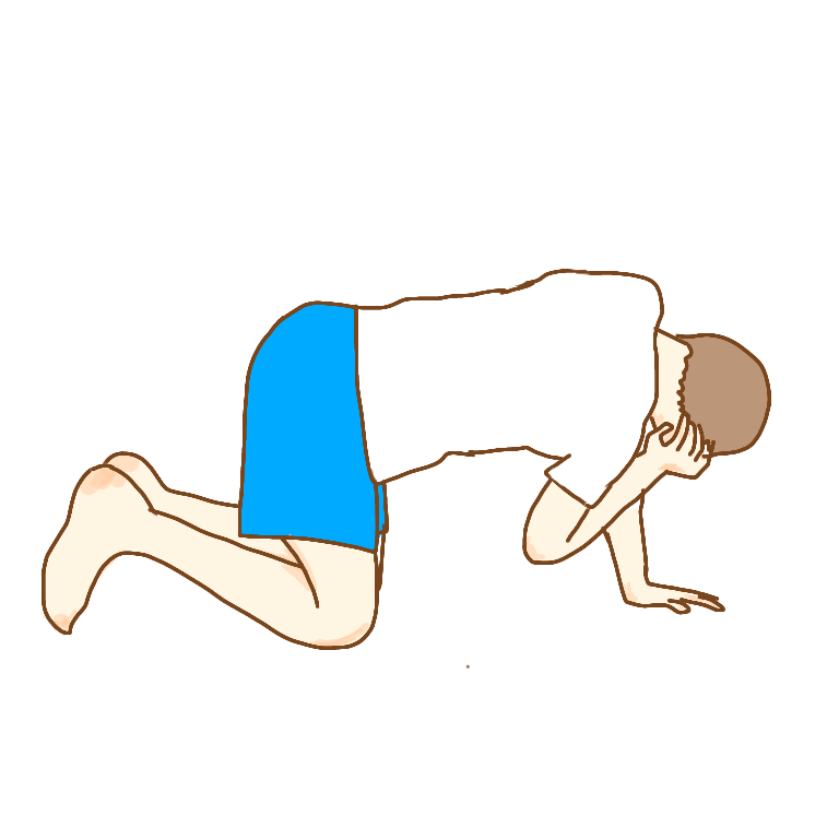 胸椎・肩甲骨の可動域を広げるストレッチ１